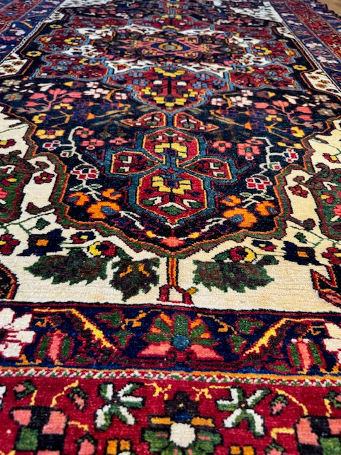 Antique Handmade Bakhtiari (6'4 X 4'3)