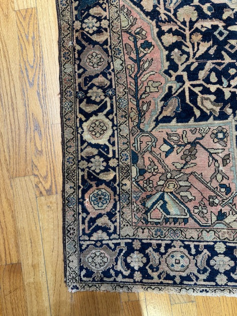 Antique Handmade Farahan (5'9 X 4'4)