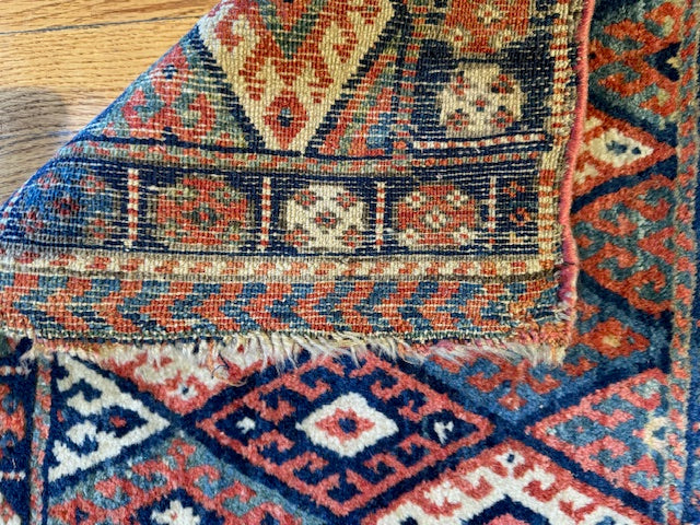 Antique Kurdish Jaf Bag Face (23" X 19")
