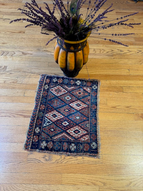 Antique Kurdish Jaf Bag Face (23" X 19")