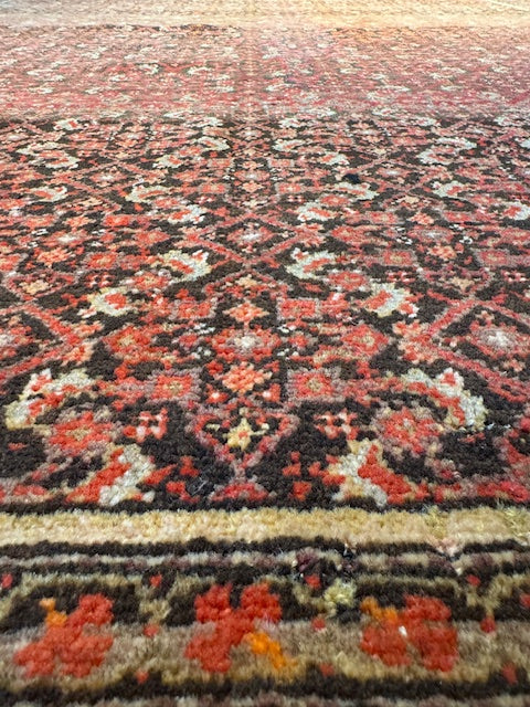 Handmade Antique Farahan (6'6 X 4'10)