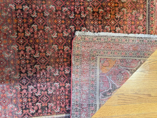Handmade Antique Farahan (6'6 X 4'10)