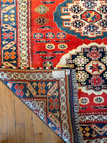 Orange Kazak Revival (6’4 X 5’2)