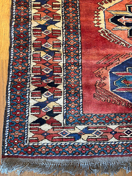 Sun-Burst Kazak Revival (6’9 X 6')