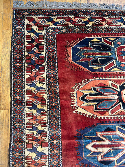 Sun-Burst Kazak Revival (6’9 X 6')