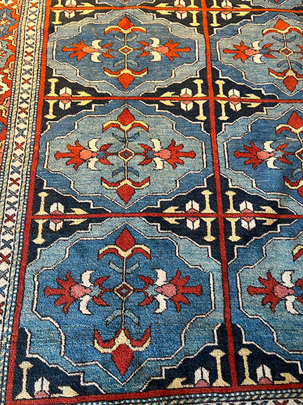 Blue Medallion Kazak Revival (6’3 X 4’10)