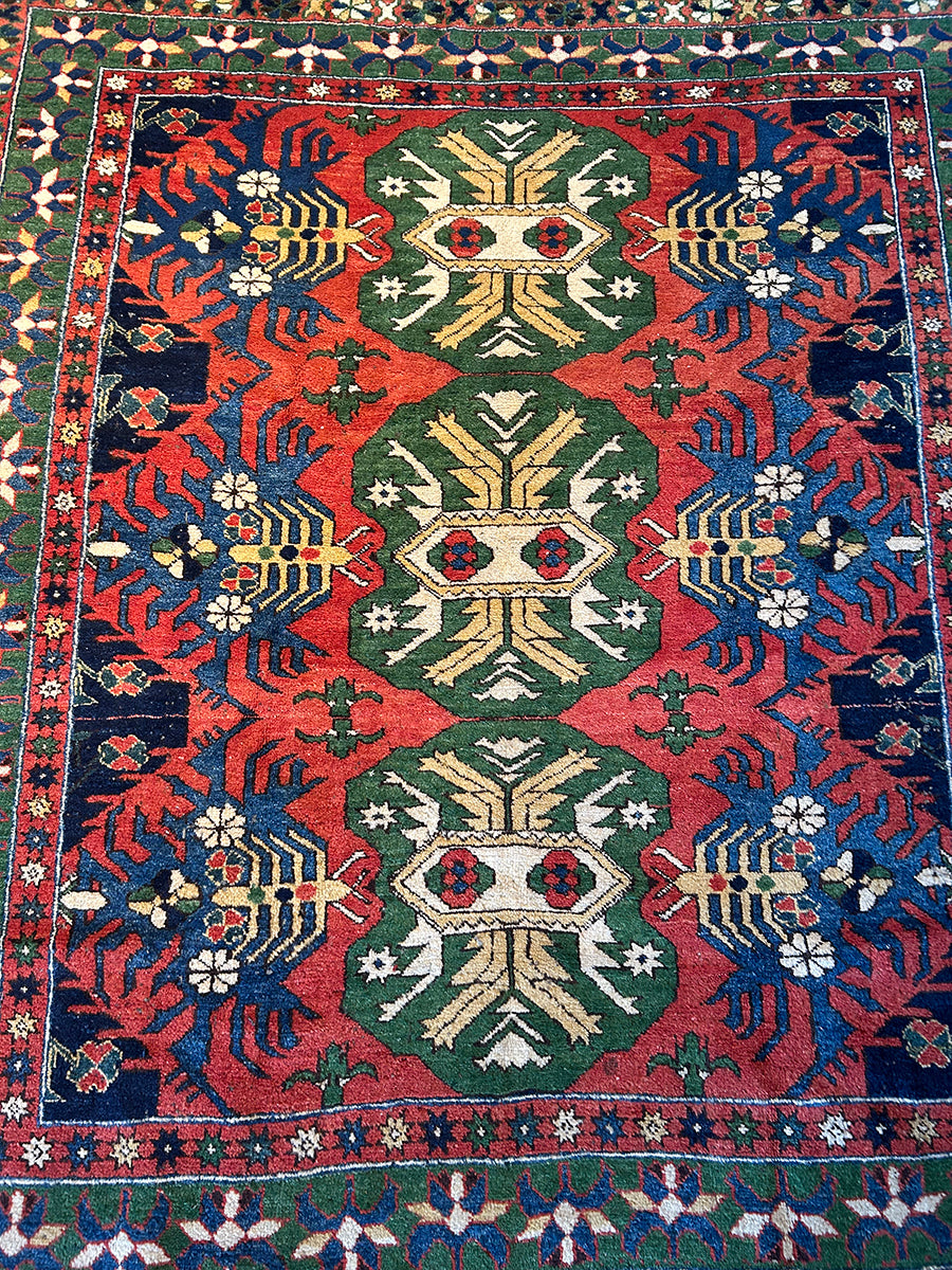 Colorful Kazak Revival (6' x 5’3)