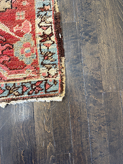 Antique Handmade Persian Heriz (11'1 X 8'10)