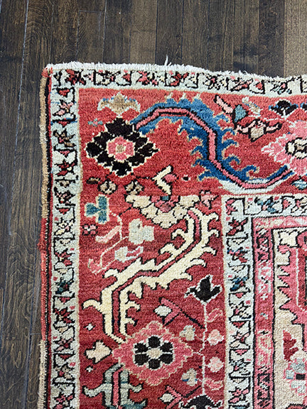 Antique Handmade Persian Heriz (11'1 X 8'10)
