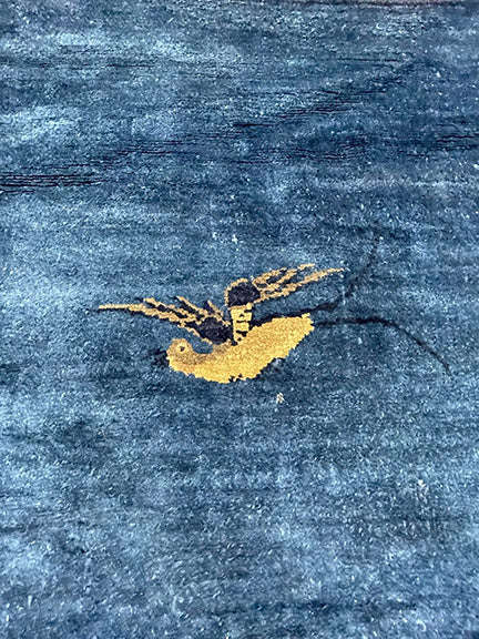 Antique Mainland Chinese Art Deco (9'7 X 8')