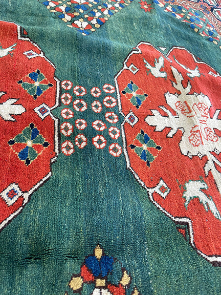 Triple Medallion Kazak Revival (5' X 6'7)