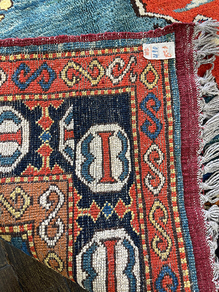 Triple Medallion Kazak Revival (5' X 6'7)