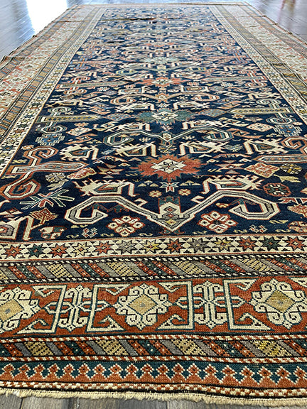 Antique Handmade Caucasian (10' X 5')
