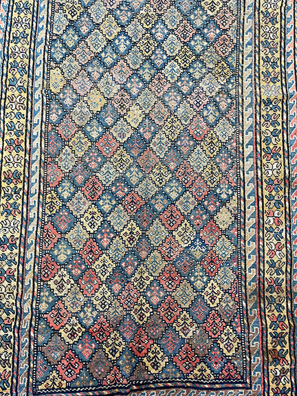 Antique Kurdish Kazak (10'2 X 4'9)