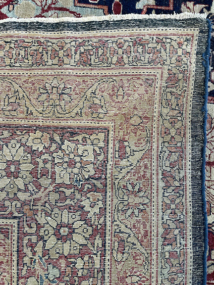 Antique Persian Lavar Kerman (8'7 X 15')