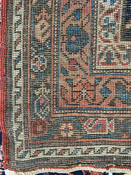 Antique Handmade Kurdish Runner (11' X 3'7)