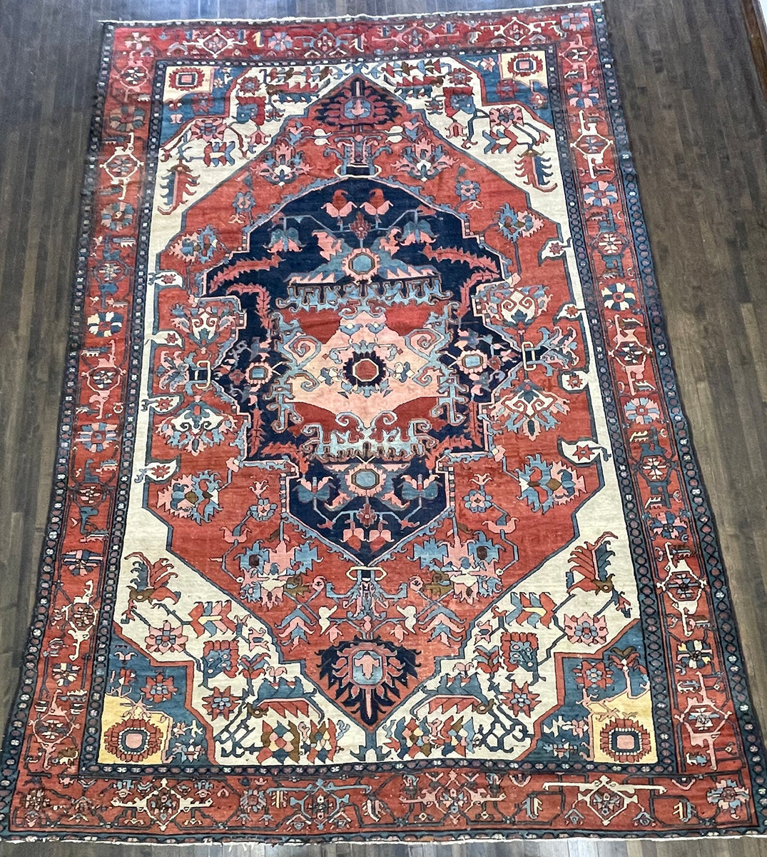 Antique Serapi (14'1 X 10'8)