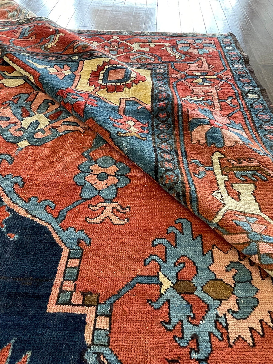 Antique Serapi (14'1 X 10'8)