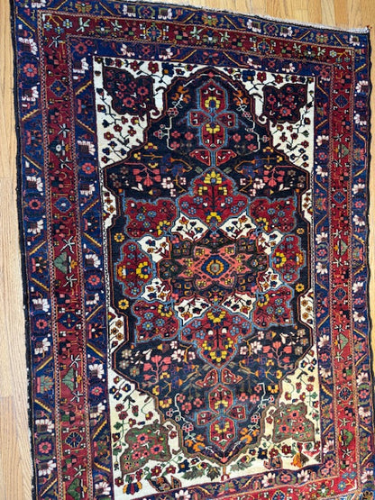 Antique Handmade Bakhtiari (6'4 X 4'3)