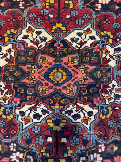 Antique Handmade Bakhtiari (6'4 X 4'3)