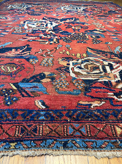 Antique Tribal Afshar (6'5 X 5'4)