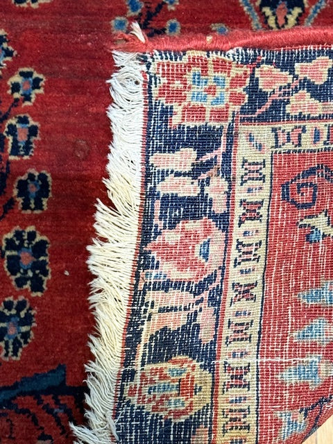 Antique Handmade Mohajeran Sarouk (37'' X 22")