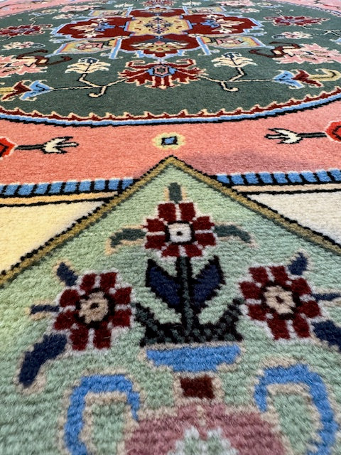 Handmade Heriz (5'4 X 4'8)