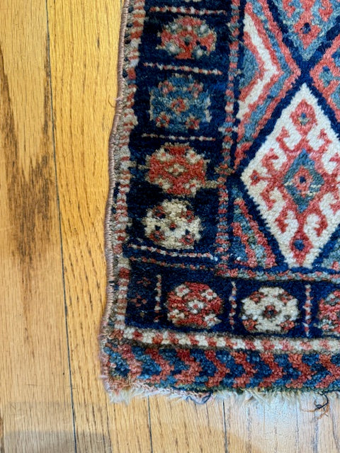 Antique Kurdish Jaf Bag Face (23" X 19")