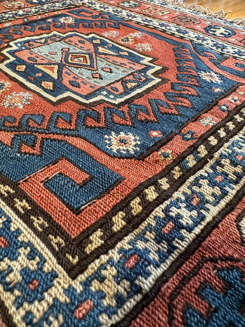 Antique Shahsavan Soumak Bag Face (21" X 20")