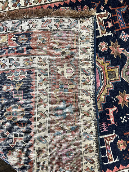 Antique Caucasian Shirvan Runner (7'2 X 3'3)