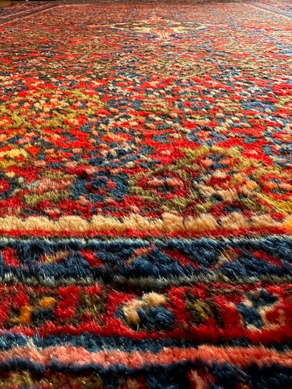 Handmade Vintage Sarouk/Hamedan (6'8 X 4'9)