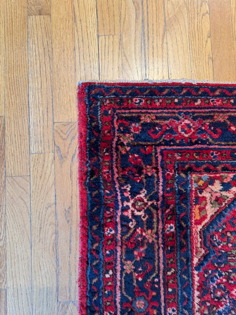 Handmade Vintage Sarouk/Hamedan (6'8 X 4'9)