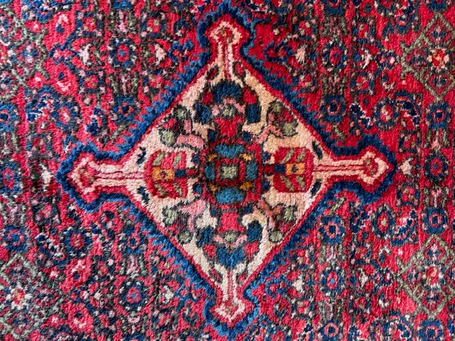 Handmade Vintage Sarouk/Hamedan (6'8 X 4'9)