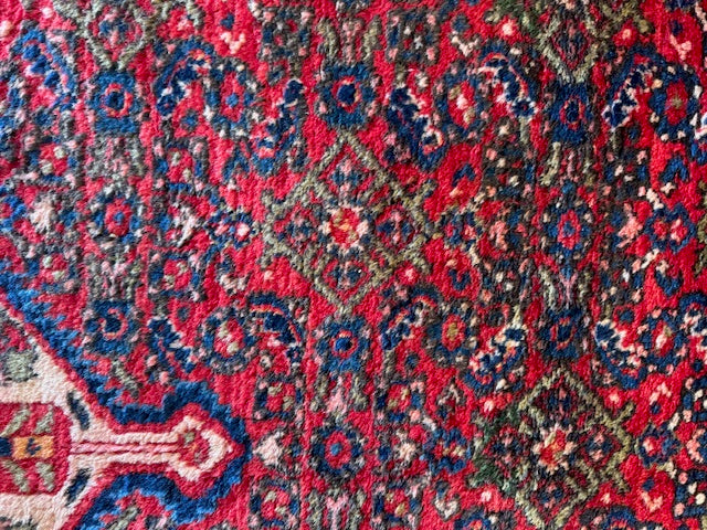 Handmade Vintage Sarouk/Hamedan (6'8 X 4'9)