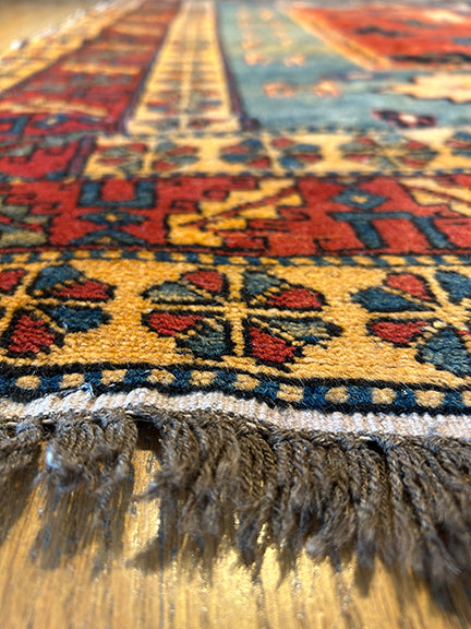 Kazak Revival with Dogs (5’8 X 5’2)