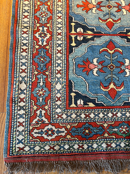 Blue Medallion Kazak Revival (6’3 X 4’10)