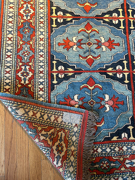Blue Medallion Kazak Revival (6’3 X 4’10)
