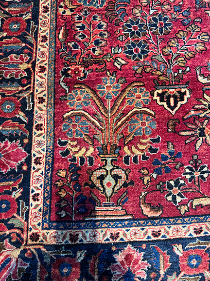 Antique Sarouk (6’1 x 4’5)
