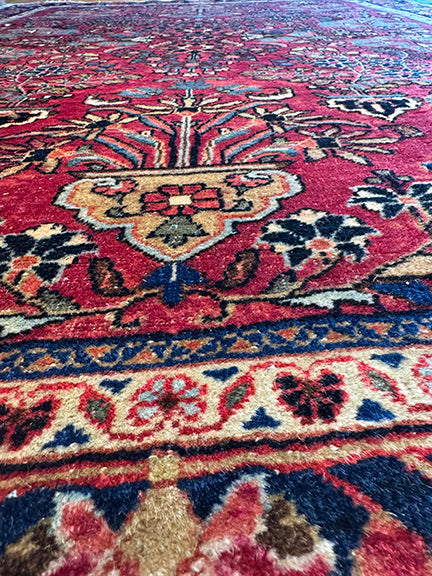 Antique Sarouk (6’1 x 4’5)