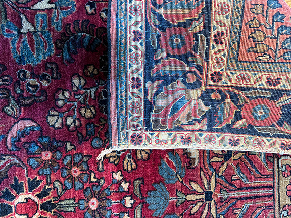 Antique Sarouk (6’1 x 4’5)