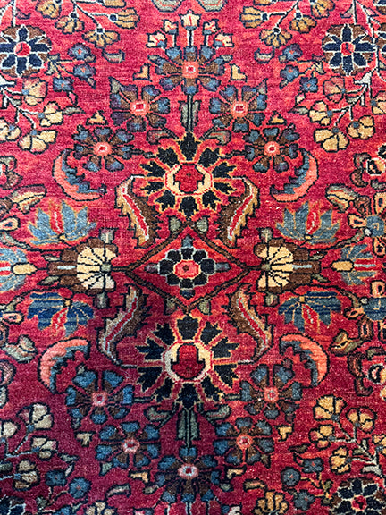Antique Sarouk (6’1 x 4’5)