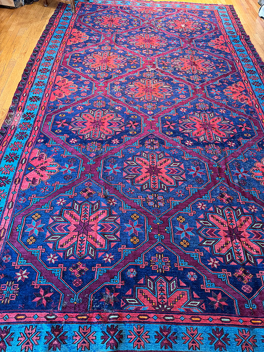 Antique Caucasian Soumak (12'5 X 7'5)