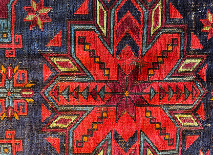 Antique Caucasian Soumak (12'5 X 7'5)