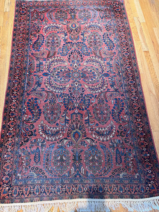 Antique Persian Sarouk (6'5 x 4')