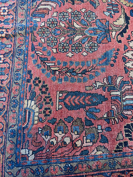 Antique Persian Sarouk (6'5 x 4')