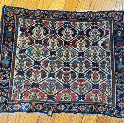 Antique Kurdish Bag Face (22" X 18")