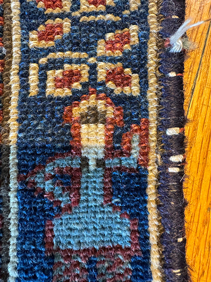 Antique Kurdish Bag Face (22" X 18")