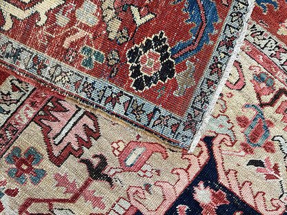 Antique Handmade Persian Heriz (11'1 X 8'10)