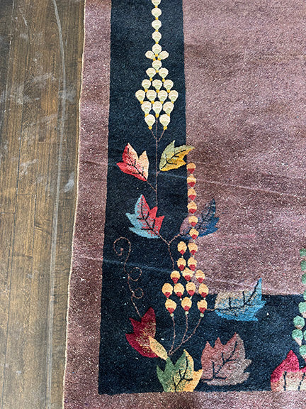 Vintage Chinese Art Deco (9' X 12')
