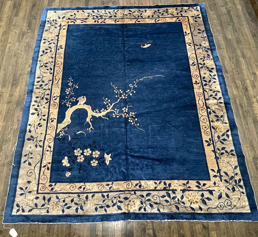 Antique Mainland Chinese Art Deco (9'7 X 8')